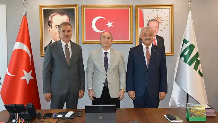 Başkan Olgun'dan TARSİM Genel Müdürü Engürülü'ye ziyaret