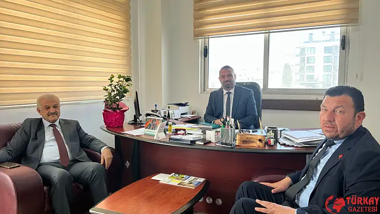 Başkan Olgun ve Şendağ'an Değirmenci'ye ziyaret