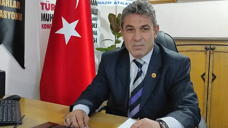 Başkan Taş: Taziyede verilen yemek kaldırılmalı