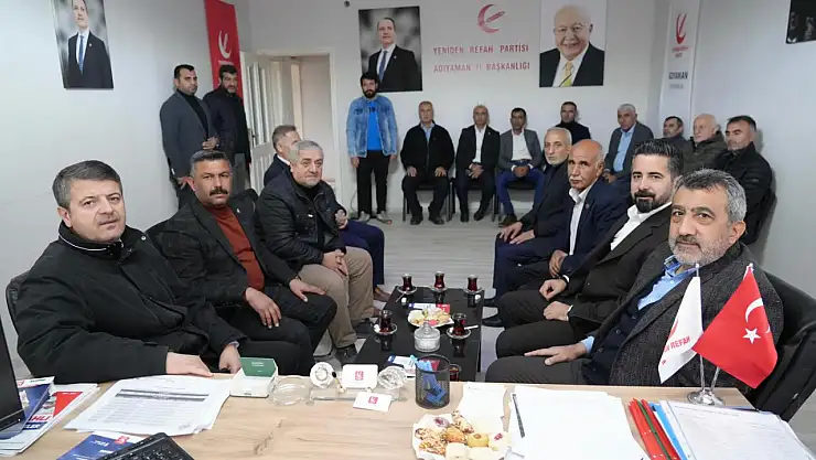 Başkan Tutdere'den Yeniden Refah Partisine ziyaret