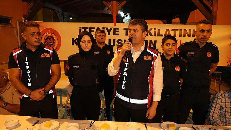 Başkan Tutdere, İtfaiye Haftası'nda Kahraman İtfaiyecilerle buluştu