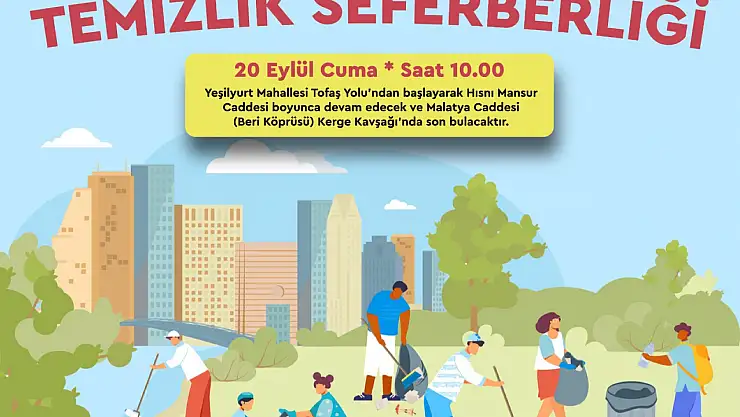 Başkan Tutdere süpürgeyle sokağa inecek 'Adıyaman'ı Birlikte Temizliyoruz!'