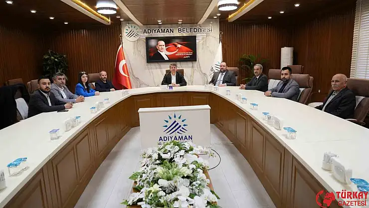 Başkan Tutdere'ye yoğun ziyaret trafiği