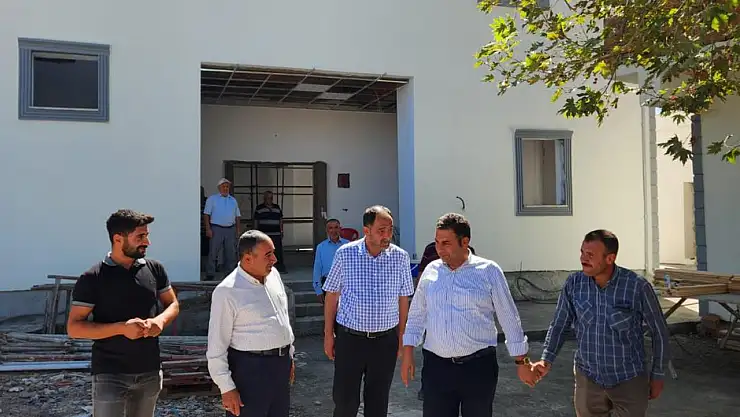 Başkan Yıldırım Örenli Camisinde incelemelerde bulundu