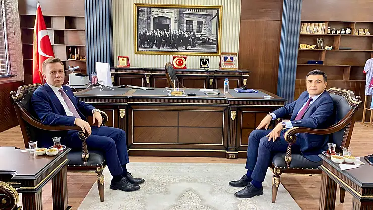 Başsavcı Duran'dan Tut Kaymakamı Güngör'e ziyaret