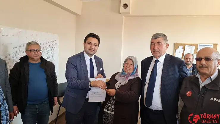 Belören'de Vatandaşlar yeni evlerine kavuşmanın sevincini yaşadı