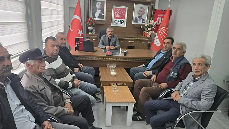 Besni Küçük Sanayi Sitesi heyetinden başkan Doğan'a ziyaret