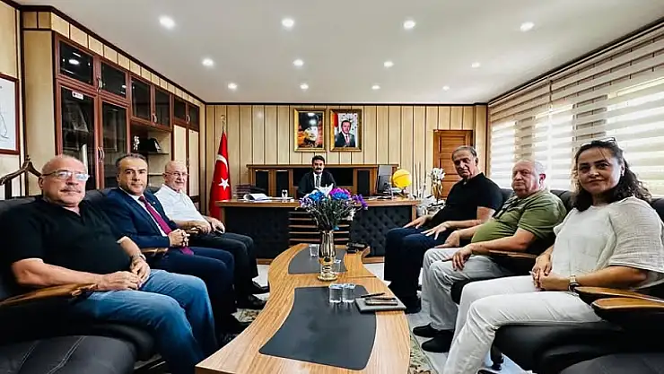 BEV Heyetinden Besni Kaymakamı Aslan'a ziyaret