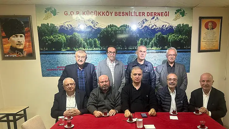 BEV Heyetinden Küçükköy Besnililer Derneğine ziyaret