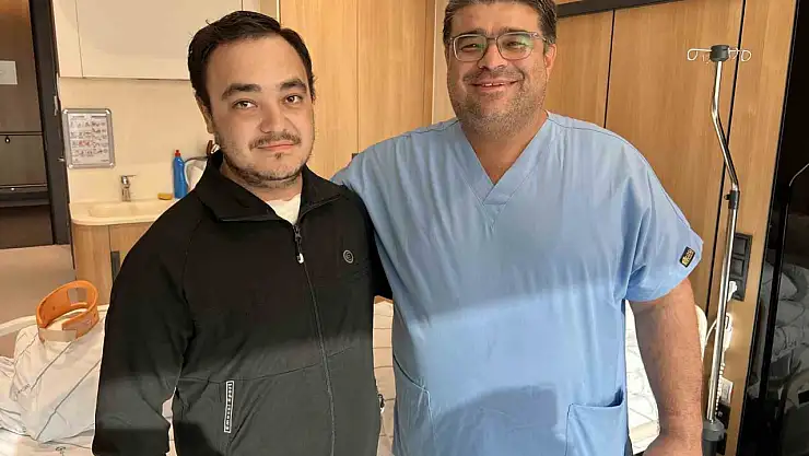 Beyincik sarkması ameliyatı sonrası sağlığına kavuştu