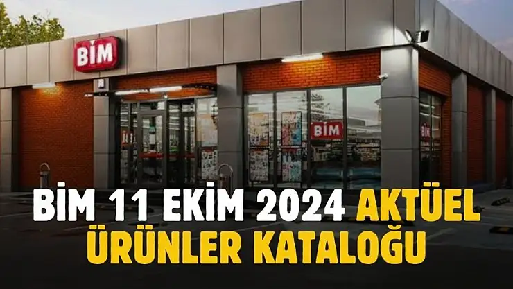 Bim 11 Ekim 2024 Aktüel Ürünler Kataloğu