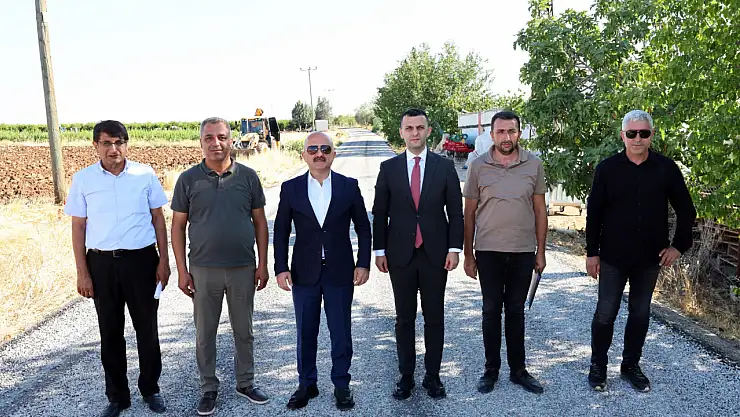 Bozhüyük Çençeng ve Yazlık Grup Köy Yolunda asfaltlama çalışması sürüyor