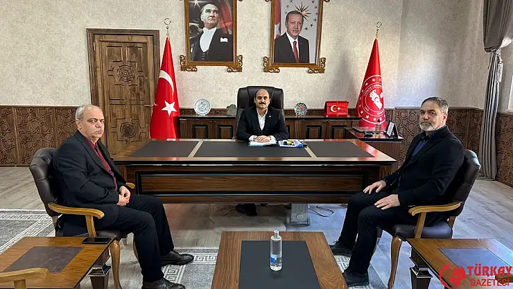 Çelikhan Bal Spor yönetiminden Kaymakam Altınöz'e ziyaret