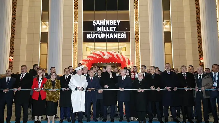 Cumhurbaşkanı Erdoğan, Şahinbey Millet Kütüphanesi'nin açılışını yaptı