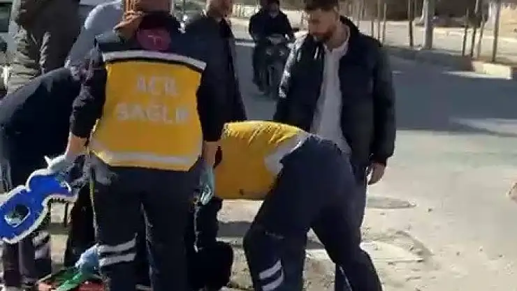 Adıyaman'da devrilen motosikletin sürücüsü yaralandı 1 kişi yaralandı