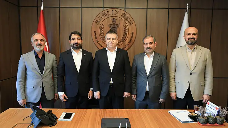 Eğitim Bir-Sen heyetinden Başkan Barutçu'ya ziyaret