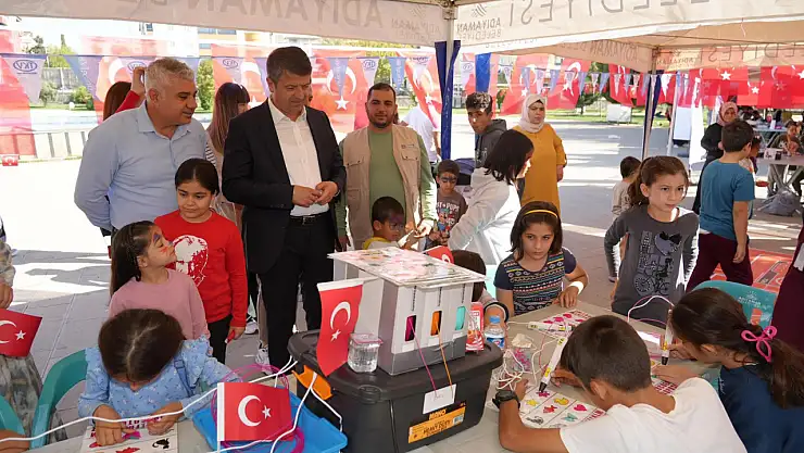 Eğriçay Parkı'nda Cumhuriyet coşkusu