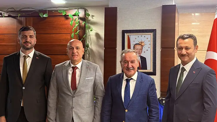 Elüstü'nden Gençlik ve Spor Bakanlığında önemli ziyaretler