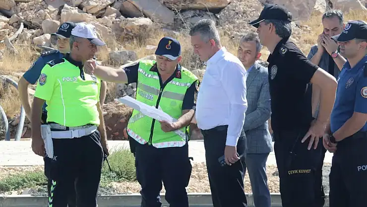 Emniyet Müdürü Nazman TOKİ konut bölgelerinde incelemelerde bulundu