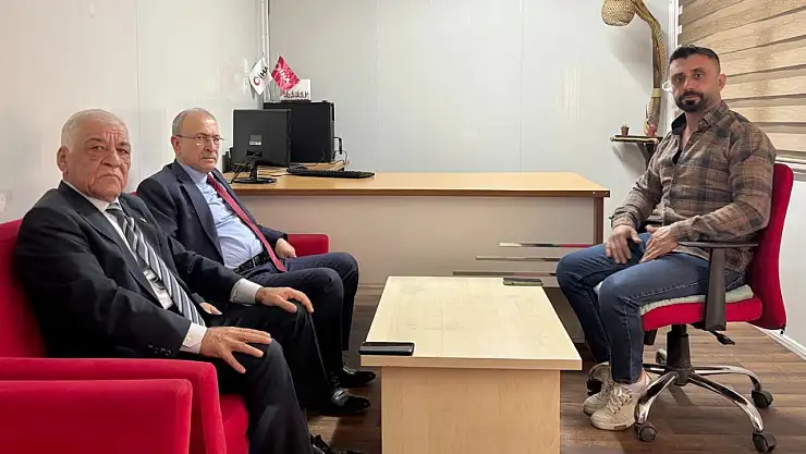 Eski Milletvekili Şevket Gürsoy'dan İHA'ya ziyaret