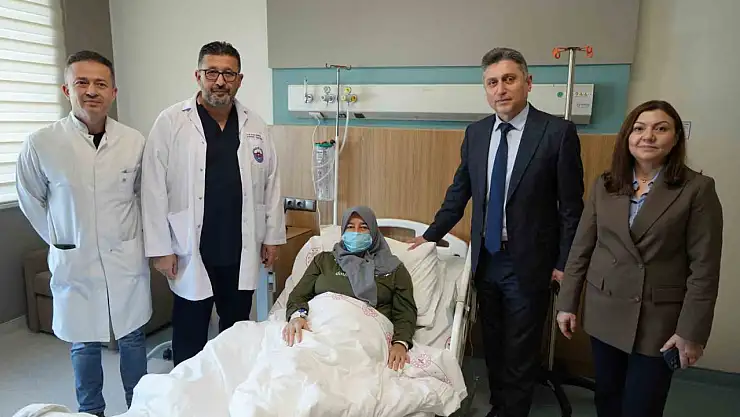 Gaziantep'te kadın hasta, kadavradan yapılan böbrek nakli ile sağlığına kavuştu