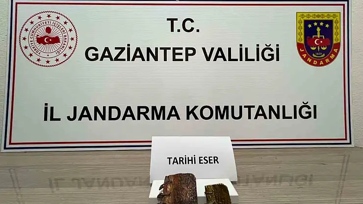 Gaziantep'te sahte tarihi eser dolandırıcısı 2 şahıs yakalandı
