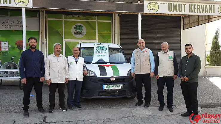 Gaziantepli vatandaş, 600 bin liralık aracını Gazze'ye bağışladı