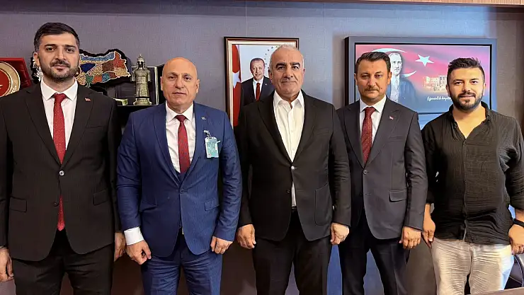 Gençlik Spor il müdürü Elüstü'nden Milletvekili Özhan'a ziyaret