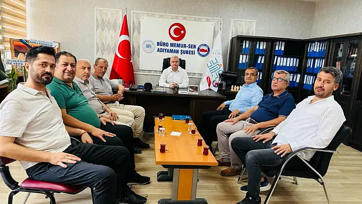 Genel Başkan Yardımcısı Ergen'den Adıyaman Büro Memur-Sen'e ziyaret