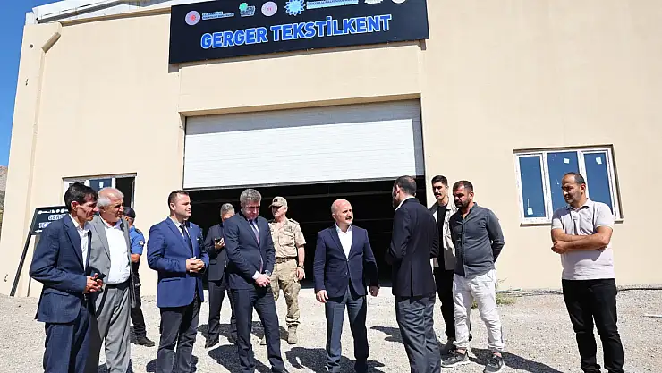 Gerger Tekstilkent faaliyete geçiyor: İlk etapta 200 kişi istihdam edilecek