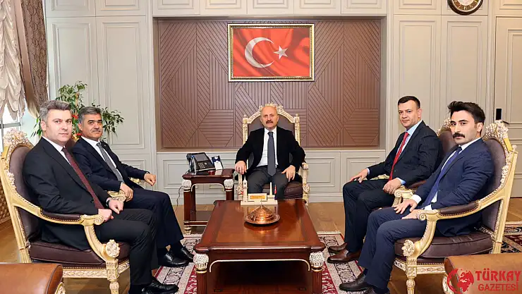 Gezginci ve beraberindeki heyetten Vali Varol'a ziyaret