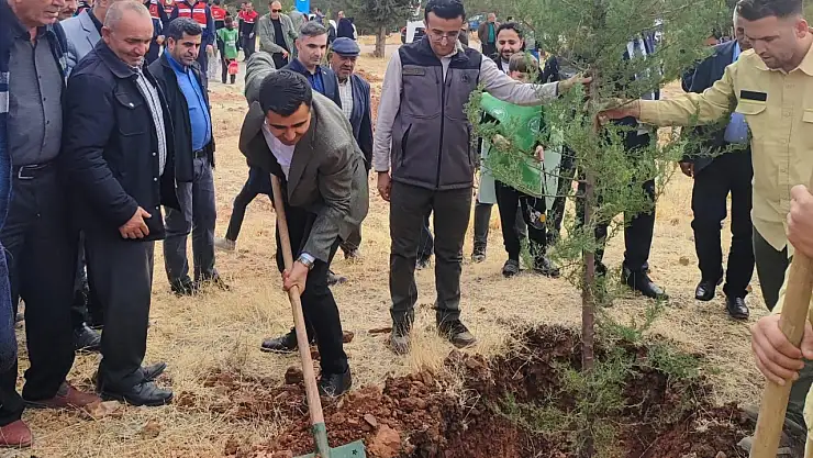 Gölbaşı'nda 11 Kasım Milli Ağaçlandırma Günü etkinliği gerçekleştirildi