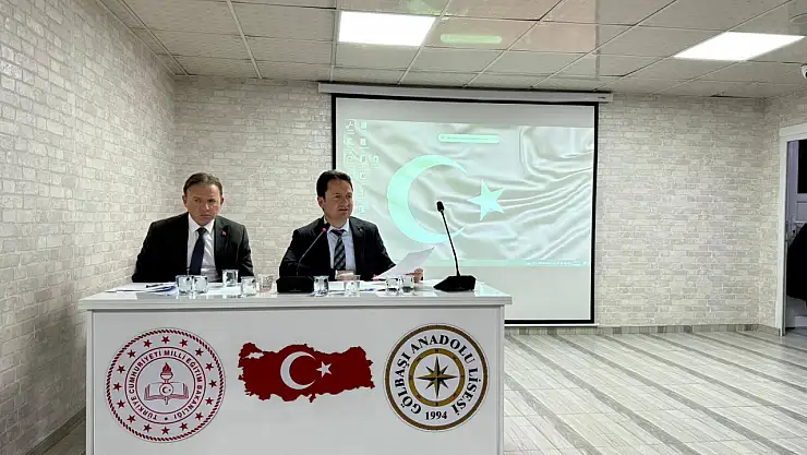 Gölbaşı'nda Aralık ayı müdürler kurulu toplantısı gerçekleştirildi