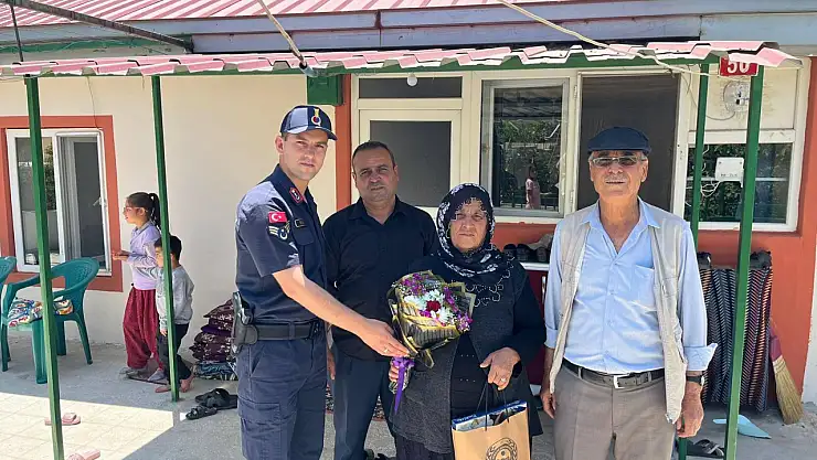 Gölbaşı'nda Jandarma personellerinden Şehit Aileleri ve Gazilere ziyaret