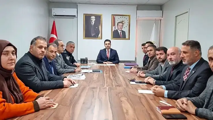 Adıyaman Gölbaşı'nda koordinasyon toplantısı gerçekleştirildi