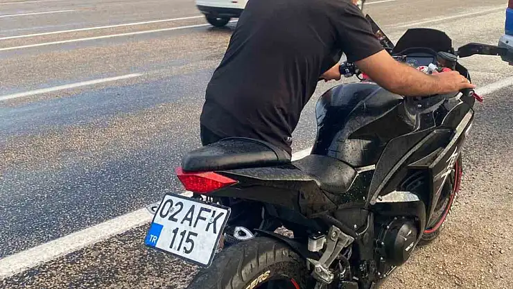 Gölbaşı'nda motosiklet devrildi: 1 yaralı
