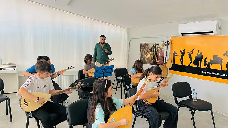 Gölbaşı'nda müzik tutkusu devam ediyor
