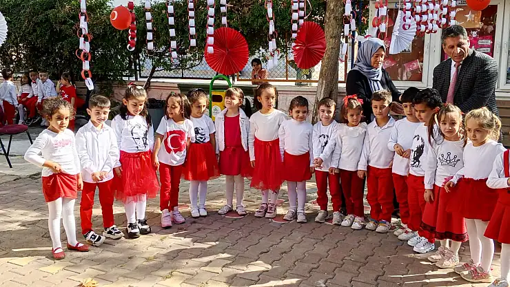 Gül Anaokulunda Cumhuriyet Bayramı coşkusu yaşandı