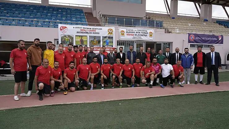 Güneş: UEFA C Lisans antrenörlük kursumuzu en güzel şekilde tamamladık