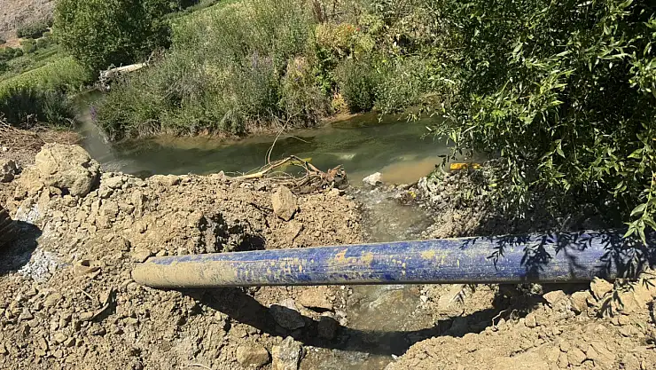 Havşeri İsale Hattı yenileme çalışmaları hız kazandı