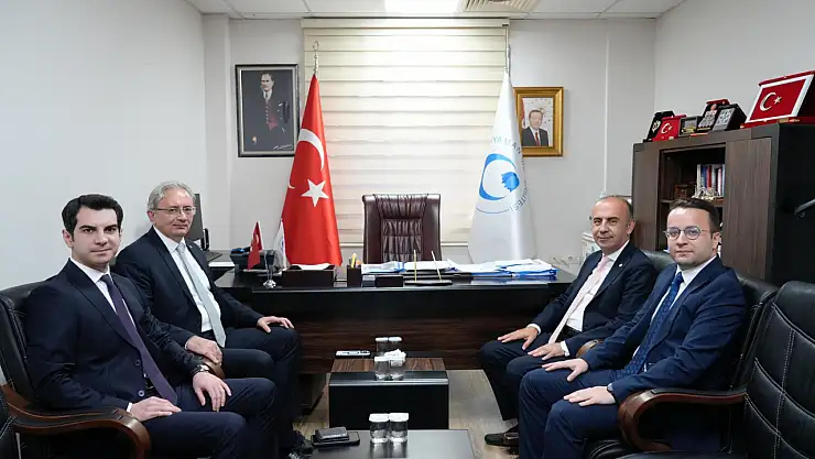 İdare Mahkeme başkanlarından Rektör Keleş'e ziyaret