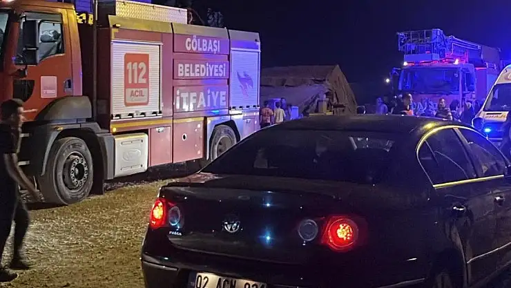 İkamette çıkan yangında korkuttu