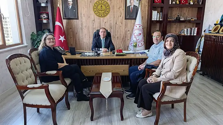 İl Müdürü Tosun, Bayraktar ve Çabuk'u ağırladı