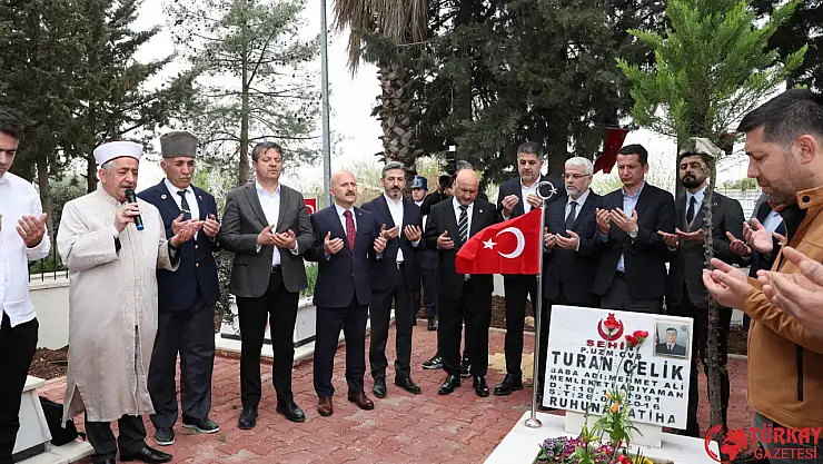 İl Protokolünden Şehitliğe ziyaret