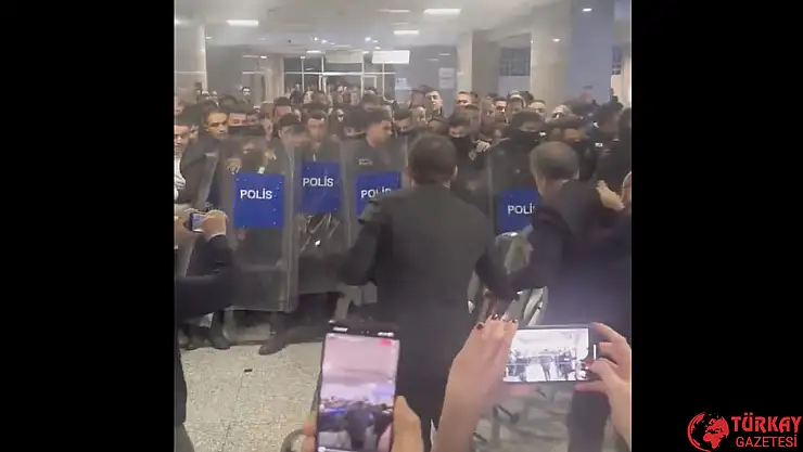 İmamoğlu'nun tutuklama talebi sonrası Çağlayan Adliyesi'nde olay çıktı