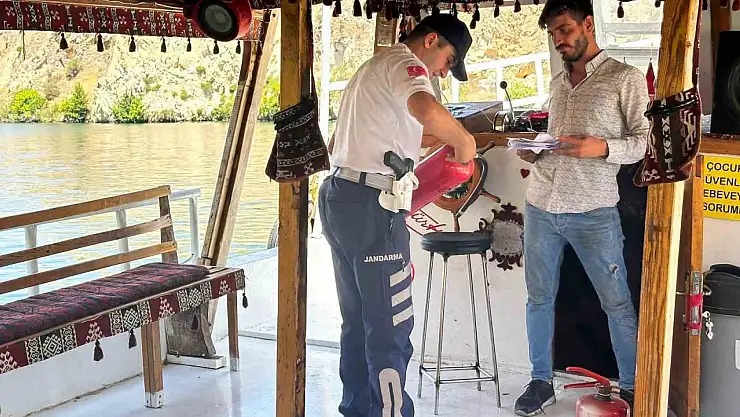 Jandarmadan teknelerde denetim