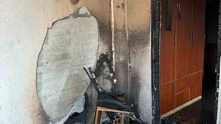 Kahramanmaraş'ta apartman yangını