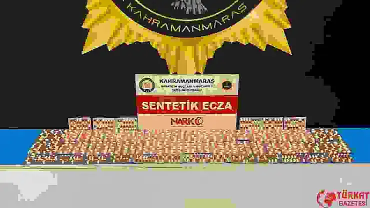 Kahramanmaraş'ta çeşitli suçlardan yakalanan 67 şüpheli tutuklandı