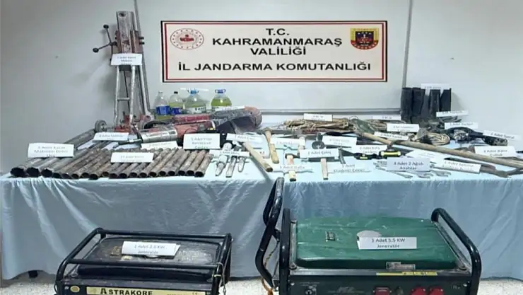 Kahramanmaraş'ta jandarmadan huzur operasyonu: 9 tutuklama