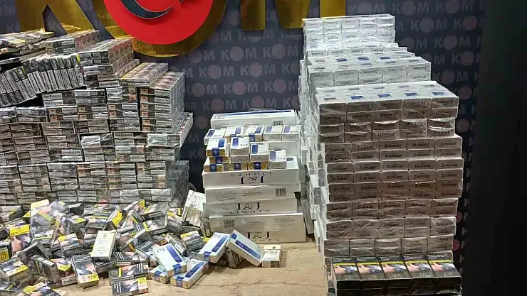 Kahramanmaraş'ta kaçakçılıkla mücadele